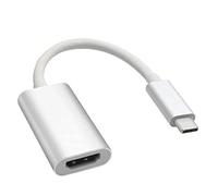Adaptador USB C a HDMI, tipo C a HDMI (compatible con Thunderbolt 3) 4 K @ 30 Hz para MacBook Pro, Google Chromebook Pixel, Dell XPS Samsung Galaxy S8/Note 8/9, iMac y más