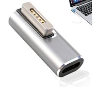 Adaptador USB C a magnético para Magsafe 2, PD 100 W tipo C a magnético 2 T Tip adaptador para MacBook Air Pro 2013-2015, Debe Utilizarse con un Adaptador de Carga Rápida y un Cable de Carga Rápida