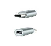 Adaptador usb-c a microusb nanocable 10.02.0011