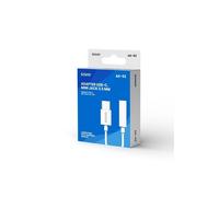 ADAPTADOR USB-C A MINI JACK 3.5 MM SAVIO AK-52