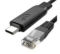 Adaptador USB C a RJ45 Gigabit Ethernet de 5 pies, cable USB-C a Ethernet con chip de tarjeta de red integrado, adaptador LAN de 1000 Mbps para laptop, tablet, teléfono, Plug and Play, compatible con