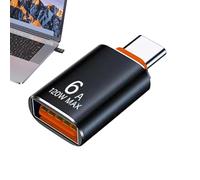 Adaptador USB C a USB, adaptador USB C macho a USB A hembra 3.1 ot-g, adaptador USB C macho a USB hembra, adaptador tipo C a USB, adaptador portátil tipo C ot-g, convertidor USB C para tabletas de