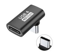 Adaptador USB C a USB C de 40 Gbps Adaptador USB C hembra a USB C macho Adaptador USB C Sincronización de datos de 40 Gbps Adaptador de carga de 100