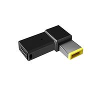 Adaptador USB C a USB de punta cuadrada Adaptador de punta delgada a USB C Adaptador de 100 W PD USB C para Lenovo ThinkPad
