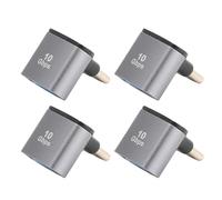 Adaptador USB C a USB Diseño en ángulo recto de 90 grados Transferencia de datos rápida con función OTG Carcasa de aluminio de alta calidad