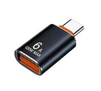 Adaptador USB C a USB, eficiente adaptador USB C a USB 3.1, convertidor de puerto C a USB, adaptador portátil tipo C, conversión USB C para teléfonos móviles y tabletas