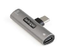 StarTech.com Adaptador de Audio y Carga USB-C - Adaptador de Audio USB Tipo C con USB-C para Auricul CDP2CAPDM