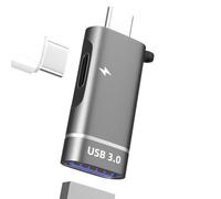 Adaptador USB C a USB Tipo C OTG Cable Cargador 3.0 para iPad Air4 para Apple para iPhone 17 16 15 Pro Max Compatible con Samsung Galaxy S26 S25 S24 Ultra Stick Conversor Cámara de Fotos Jack Splitter