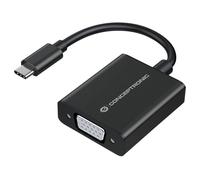 Conceptronic Adaptador USB-C ABBY05B macho a VGA hembra 1080p 10,8 cm Negro