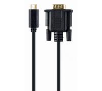 Gembird - A-CM-VGAM-01 Adaptador gráfico USB 1920 x 1080 Pixeles Negro