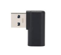 Adaptador USB C, Adaptación de espacio compacto para conectividad USB tipo C mejorada, Admite transferencia de datos y carga rápidas, Buena