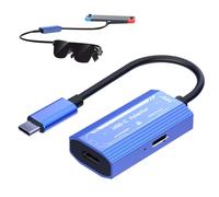 Adaptador USB C AR para gafas, convertidor de video USB C, cargador de 100 W, compatible con 4K a 60 Hz, adaptador Plug and Play para smartphone, proyector y visualización de video