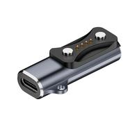 Adaptador USB C cargador compatible con Polar Pacer, Pacer Pro, Ignite 3, Grit X2 Pro, Vantage V3, Vantage M3 Reloj inteligente, Adaptador magnético portátil, accesorio práctico fácil de transportar