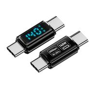 Adaptador USB C con pantalla de alimentación LED de 40 GBPS, transferencia de datos de carga, 8 K60 Hz, transferencia de video para teléfono portátil