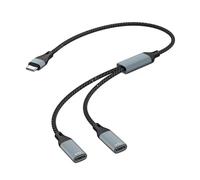 Adaptador USB C de múltiples usos, convertidor de cable, conecta teclado y ratones, almacenamiento eficiente de sincronización de datos de energía