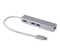 Equip 133481 hub de Interfaz USB 3.2 Gen 1 (3.1 Gen 1) Type-C 5000 Mbit/s Plata