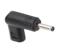 Adaptador USB C Hembra a 3,5x1,35 Mm, Admite hasta 100 W, Adaptador USB C a CC 20 V 3,0 X 1,1 Mm Disparador de Emulador PD Ángulo de 90 Grados Adaptador de Carga Rápida PD