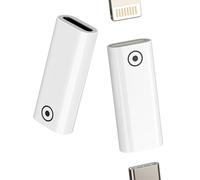 Adaptador USB C Hembra a Lightning Hembra para Apple Pencil Cargador(2 Pack) para iPad Pro Tipo C Cable Conector Generacion 1st Generación Lapiz Conversor para iPhone Certificado MFI Adapter