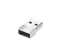 Adaptador USB-C (hembra) a USB-A 2.0 (macho) Silver