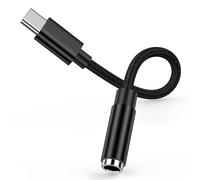 Adaptador USB C jack tipo C a auriculares de 3,5 mm Jack Samsung, adaptador jack a USB C con chip DAC para Samsung Galaxy S25 Ultra S24 S23 A55,A54 5g,iPhone 17 Pro Max/16/15,Xiaomi,Google Pixel