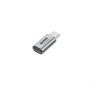 Adaptador USB C macho a hembra de 5.1 K, resistencia de 15 W, carga rápida, transferencia de datos de 480 Mbps, diseño compacto, para afeitadora, recortadora, ventilador, destornillador eléctrico