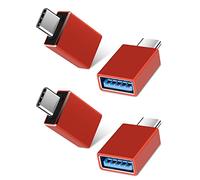 Adaptador USB C macho a USB 3.0 hembra para iPhone 17e 17 Pro Max 16 15 Galaxy S26 Pixel 10a, adaptador tipo C a USB, cable OTG de 5 Gbps y convertidor de datos de cargador rápido de 60 W para iMac