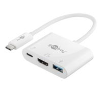Adaptador USB-C multipuerto HDMI, USB-A y Power Delivery 60 W