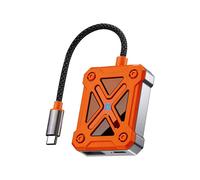 Adaptador USB C OTG 2 en 1, Convertidor de Tarjeta de Sonido Externa, Adaptador de Disco U, Convertidor de Teclado y Ratón USB