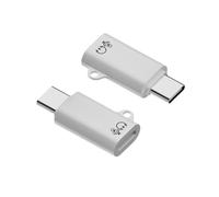 Adaptador USB-C OTG con función de carga para micrófono de solapa de Apple