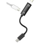 Adaptador USB C para Apple(2 en 1)Doble Tipo C Jack Cargador DAC Audio Auriculares para iPhone 16 15 Pro Carga Rápida para iPad Compatible Con Samsung S24 S23 Adapter Headphone Coche Auxiliar Conector