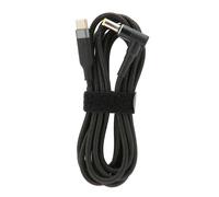 Adaptador USB-C para portátil, cable convertidor trenzado universal compatible con carga rápida, cargador rápido con corriente de carga estable