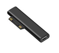 Adaptador USB C para Surface Compatible con Microsoft Surface 45W | Compatible con Conector Magnético Surface Connect Adaptador USB-C PD 15V/3A Compatible con Microsoft Surface Pro Laptop y Go