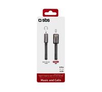 Adaptador USB-C SBS Jack 3.5 Negro