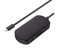 Adaptador USB C tipo C a Multi USB 3.0 tipo C HUB VGA, accesorios para PC, divisor USB C (color: negro)