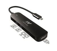 ADAPTADOR USB-C TO HDMI+2×USB3.0+SD/TF. APP-NW3606