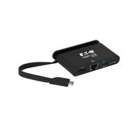 Tripp Lite U444-T6N-H4GUBC adaptador de cable USB Type-C HDMI/RJ-45/USB 3.0 Type-A/USB Type-C Negro - Adaptador para cable (USB Type-C, HDMI/RJ-45/USB 3.0 Type-A/USB Type-C, Macho/Hembra, Negro)