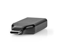 Adaptador USB-C | USB 3.2 generación 1 | USB-C macho | Salida HDMI | 4K@60Hz | Redondo | Niquelado | Negro / Gris | Caja