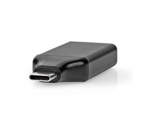 Adaptador USB-C | USB 3.2 generación 1 | USB-C macho | Salida HDMI | 4K@60Hz | Redondo | Niquelado | Negro / Gris | Caja