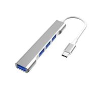 Adaptador USB C/USB de 4 puertos para 4 en 1, adaptador USB C/USB, 3 x USB 2.0 + 1 adaptador USB 3.0 para portátiles y teclados