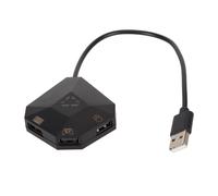 Adaptador USB con cable para juegos multiplataforma, mapeo personalizado y control preciso, adaptador de teclado y ratón con fácil Plug and Play,