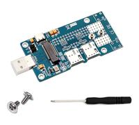 Adaptador USB con doble ranura para tarjeta para conector de módulo 3G 4G, conexión en caliente, tarjeta adaptadora de red para PC