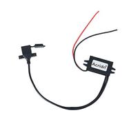 Adaptador USB de 12 V 24 V a 5 V con doble puerto USB A, convertidor reductor, fuente de alimentación electrónica para carga de teléfonos celulares, fuente de alimentación electrónica
