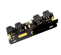 Adaptador USB de 4 puertos que ofrece prevención de cortocircuitos, función de reproducción para impresora 3D de laboratorio, concentrador protegido de energía