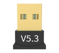 Adaptador USB - Dongle de Audio inalámbrico 5.3, transmisor Receptor de PC | Conexión Estable Transferencia de Datos rápida Amplia compatibilidad de Dispositivos Función Plug Play Uso eficie