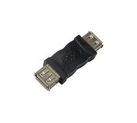Adaptador USB hembra a hembra para laptop, adaptador USB para fuente de alimentación sin problemas, convertidores de cables de unión