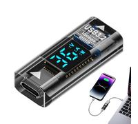 Adaptador USB hembra a USB hembra - USB 3.1 convertidor bidireccional acoplador de transferencia de datos, carga rápida, carcasa de metal | adaptador de extensión usbcExtension para ordenador portátil
