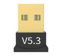 Adaptador USB inalámbrico - 5.3 Dongle de audio para PC y portátil | Transmisor receptor USB para teléfono, auriculares, teclado, ratón y altavoz | Plug and Play Computer Add-on