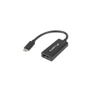 ADAPTADOR USB LANBERG USB-C M 3.1 A DISPLAYPORT H 15CM NEGRO