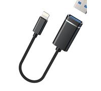 Adaptador USB Lightning para Apple iPhone 14 13 OTG 3.0 Cámara de Transferencia de Datos Cable Conector Conector Conector USB-A Teclado USB Lector de Tarjetas Conector Teléfono Móvil PC Multipuerto