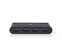 Adaptador USB Nedis USB 3.2 Gen 1 USB Type-C™ 4x USB Tipo-A, negro